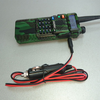 Зарядное устройство для АКБ UV-5R 3800 мАч, от прикуривателя